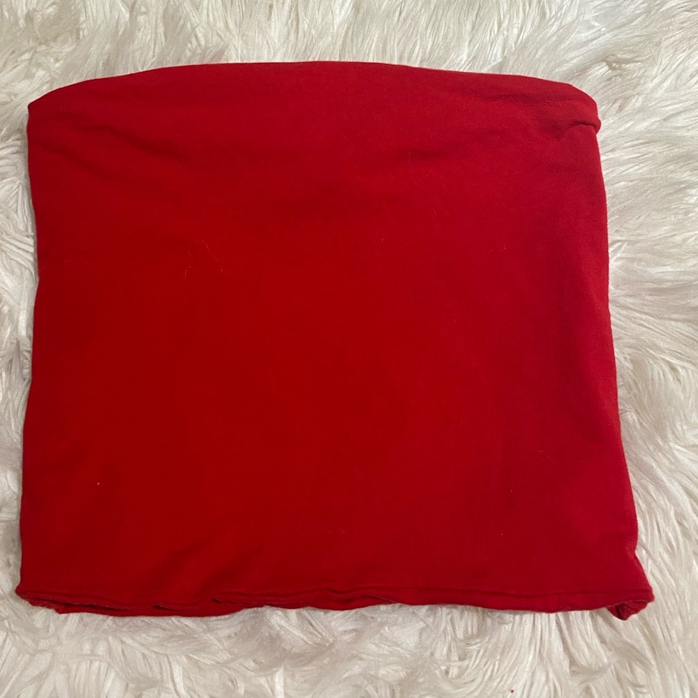 BRANDY MELVILLE red tube top!!